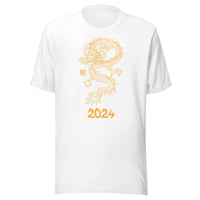 Year of the Dragon 2024 T-Shirt White Front