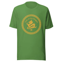 Year of the Dragon T-Shirt Leaf Green Front