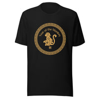 Year of the Monkey T-Shirt Sticky Rice Market Black Front