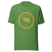 Year of the Rat T-Shirt Sticky Rice Market Leaf Green Front